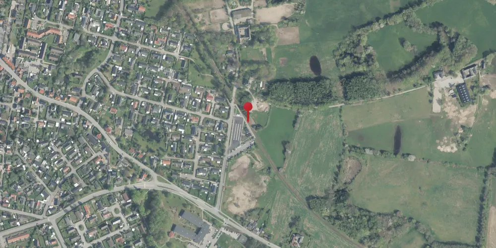 Historisk kort over Pibemose Billetsalgssted [1991-1991]