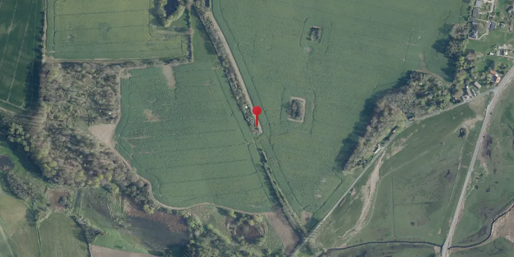 Historisk kort over Bredeshave Roesidespor Historisk kort over Bredeshave Roesidespor