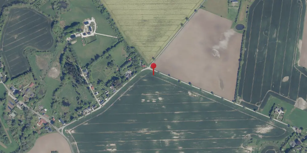 Historisk kort over Askov Huse Sidespor [1913-1924]