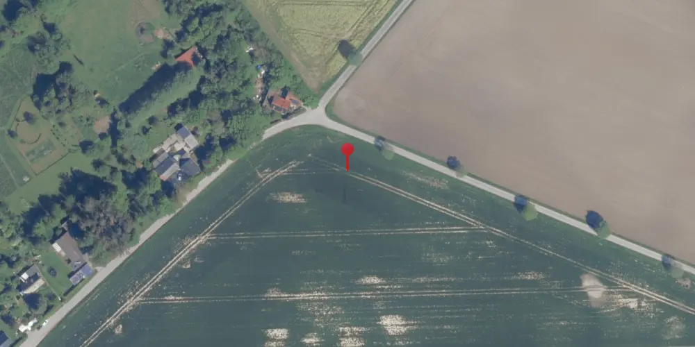 Historisk kort over Askov Huse Sidespor [1913-1924]