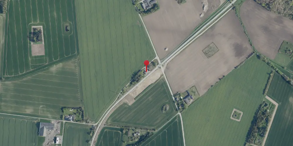 Historisk kort over Tokkerup Station [1879-1966]