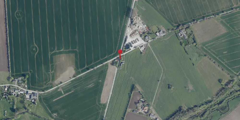 Historisk kort over Lille Linde Trinbræt [1930-1983]