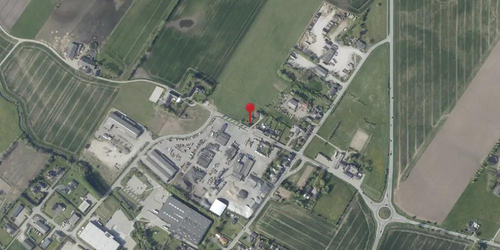 Historisk kort over Dortheasminde Trinbræt med Sidespor [1892-1899]