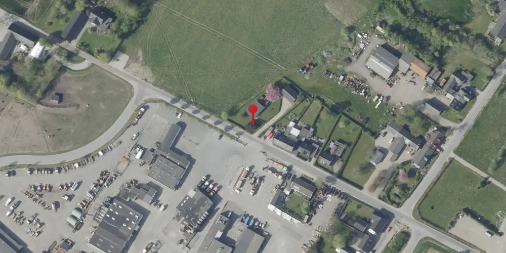 Historisk kort over Dortheasminde Trinbræt med Sidespor [1892-1899]