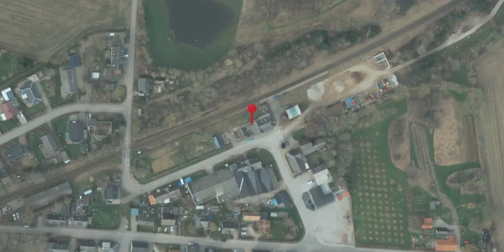 Historisk kort over Vedde Station [1903-1982]