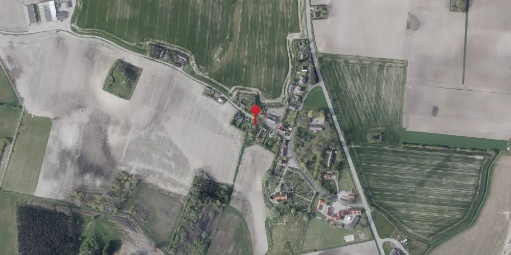 Historisk kort over Broløkke Billetsalgssted med Sidespor [1928-1952]