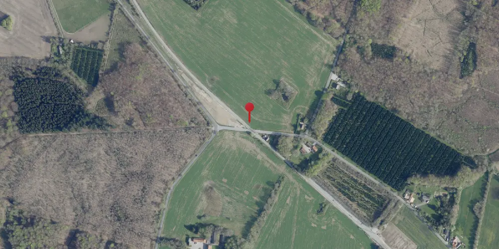 Historisk kort over Grubberholm Trinbræt [1932-1983]