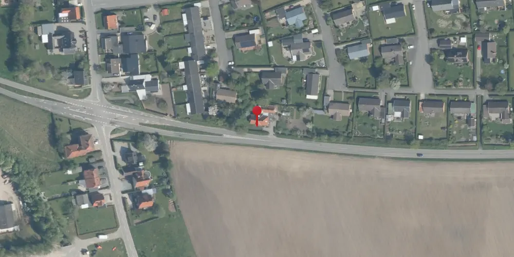 Historisk kort over Idestrup Trinbræt [1911-1918]