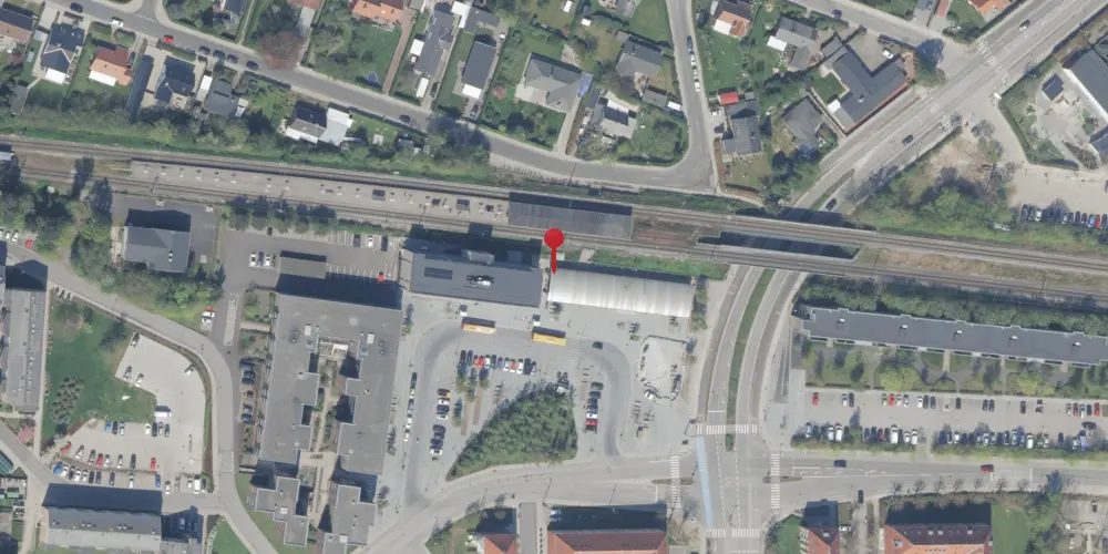 Historisk kort over Skovlunde Billetsalgssted [1940-1951]