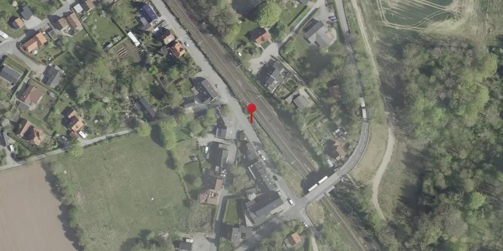 Historisk kort over Hylke Billetsalgssted [1868-1896]