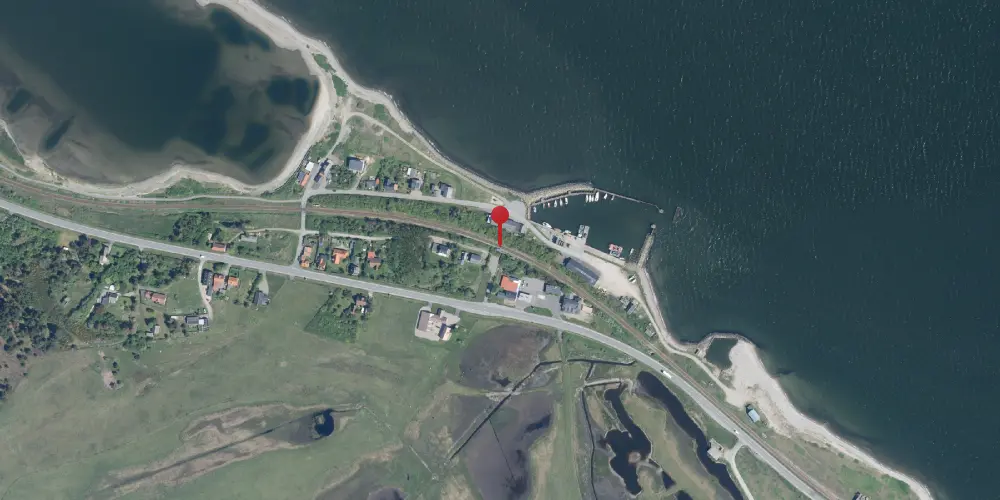 Historisk kort over Oddesund Nord Færgestation [1882-1938]