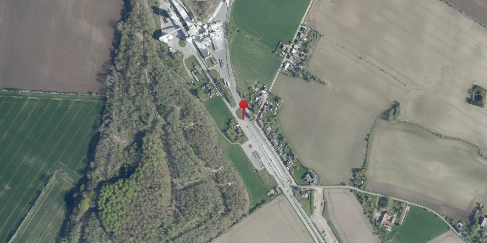 Historisk kort over Stubberup Station [1879-1977]