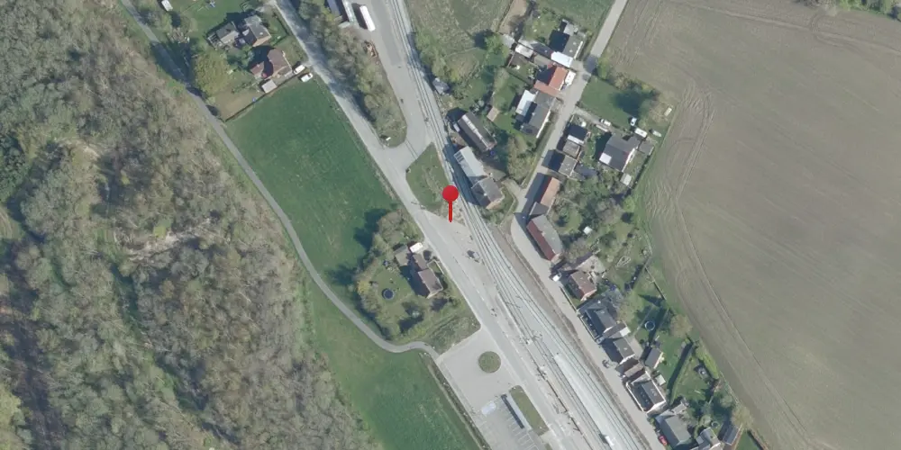 Historisk kort over Stubberup Station [1879-1977]