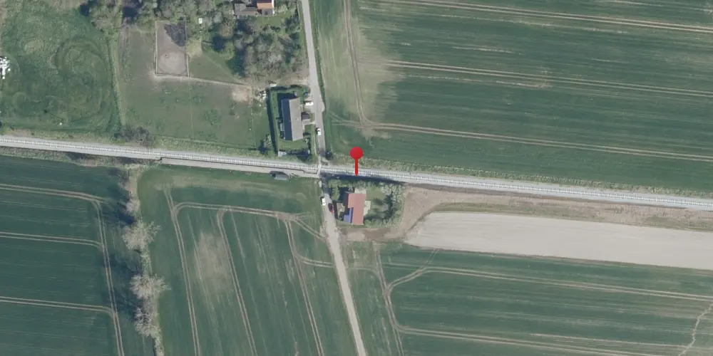 Historisk kort over Varpelev Trinbræt [1926-1983]