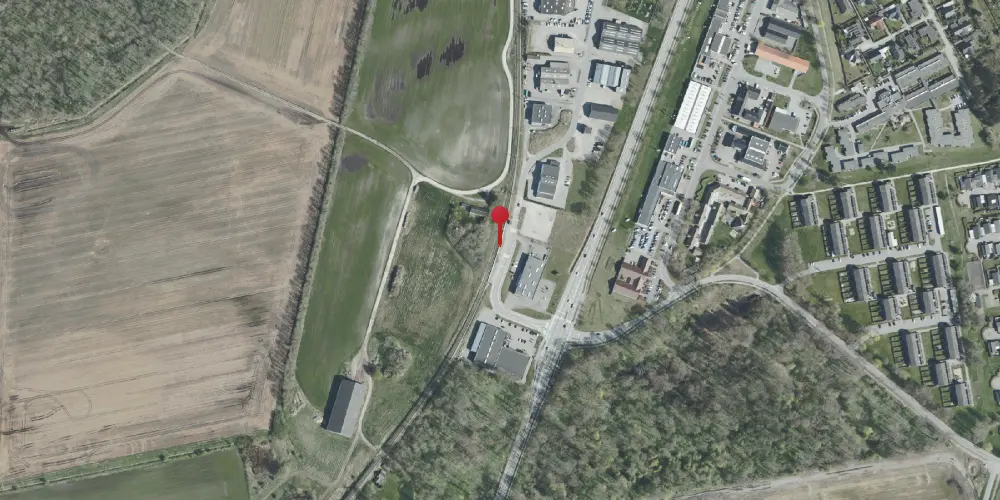 Historisk kort over Hessel Letbanestation