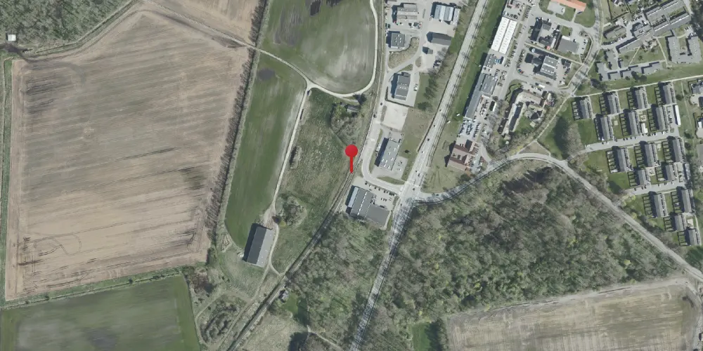 Historisk kort over Hessel Sidespor