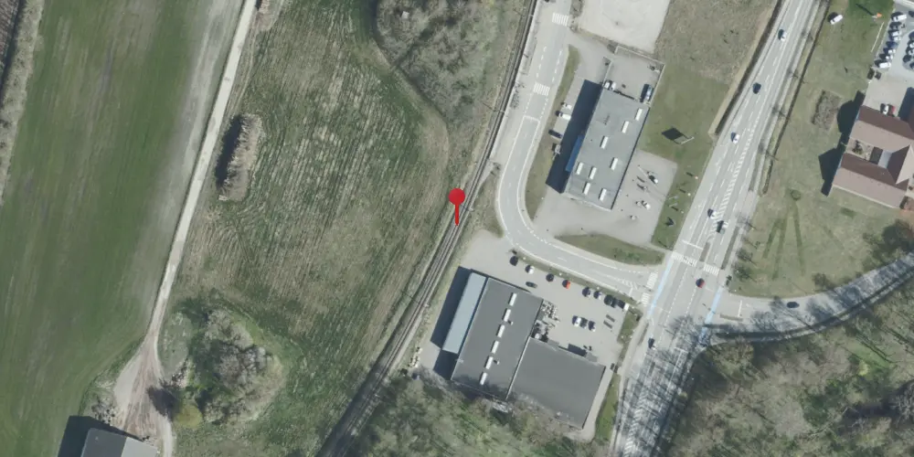 Historisk kort over Hessel Sidespor