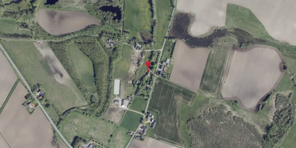 Historisk kort over Stenbjerg Station [1899-1964]