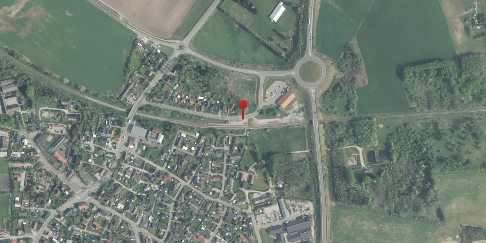 Historisk kort over Gørløse Station [1950-2012]