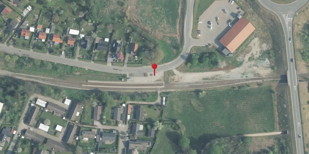 Historisk kort over Gørløse Station [1950-2012]