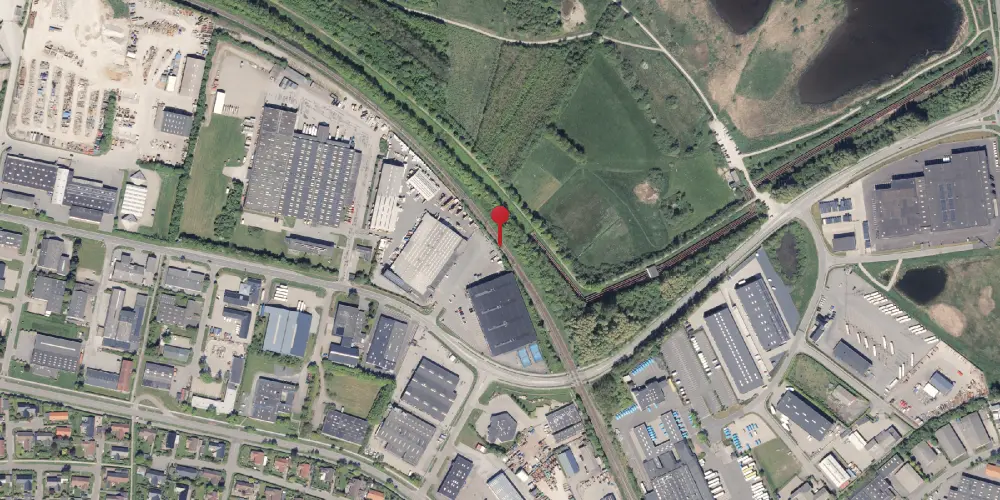 Historisk kort over Sindalsvej Trinbræt