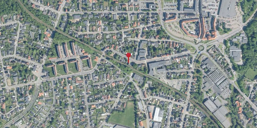 Historisk kort over Sønderport Billetsalgssted [1904-1968]