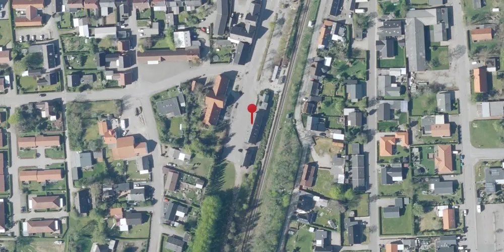 Historisk kort over Tim Station [1875-1970]