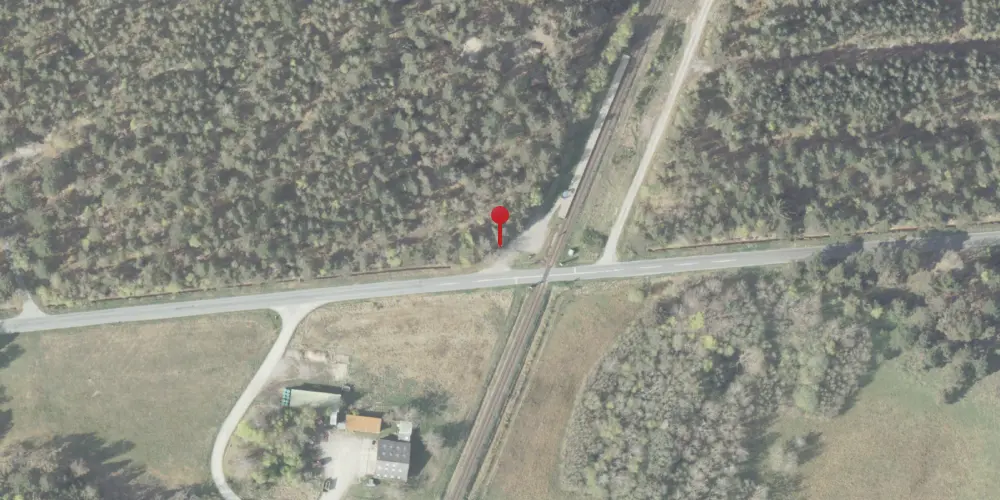 Historisk kort over Bunken Trinbræt [1890-1900]