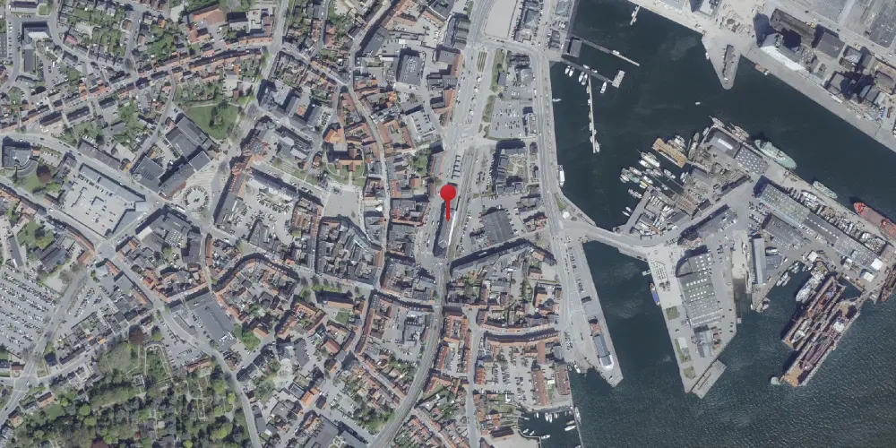 Historisk kort over Svendborg Station Historisk kort over Svendborg Station