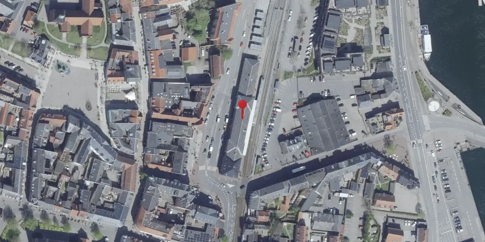 Historisk kort over Svendborg Station Historisk kort over Svendborg Station