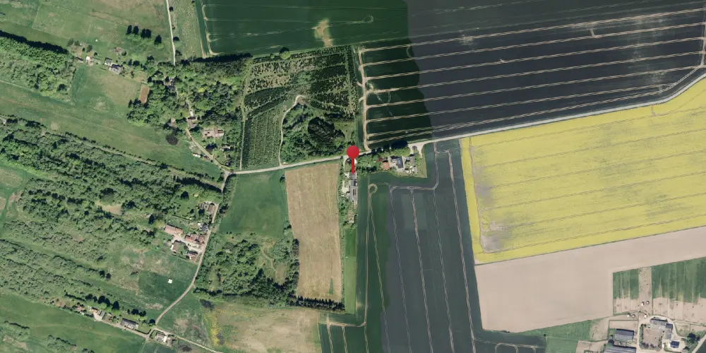 Historisk kort over Drammelsbæk Billetsalgssted [1904-1920]