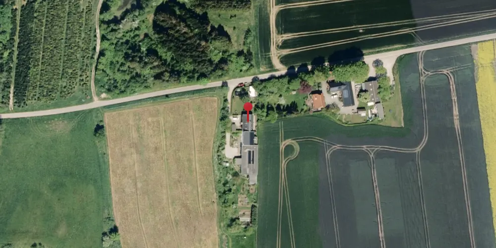 Historisk kort over Drammelsbæk Billetsalgssted [1904-1920]