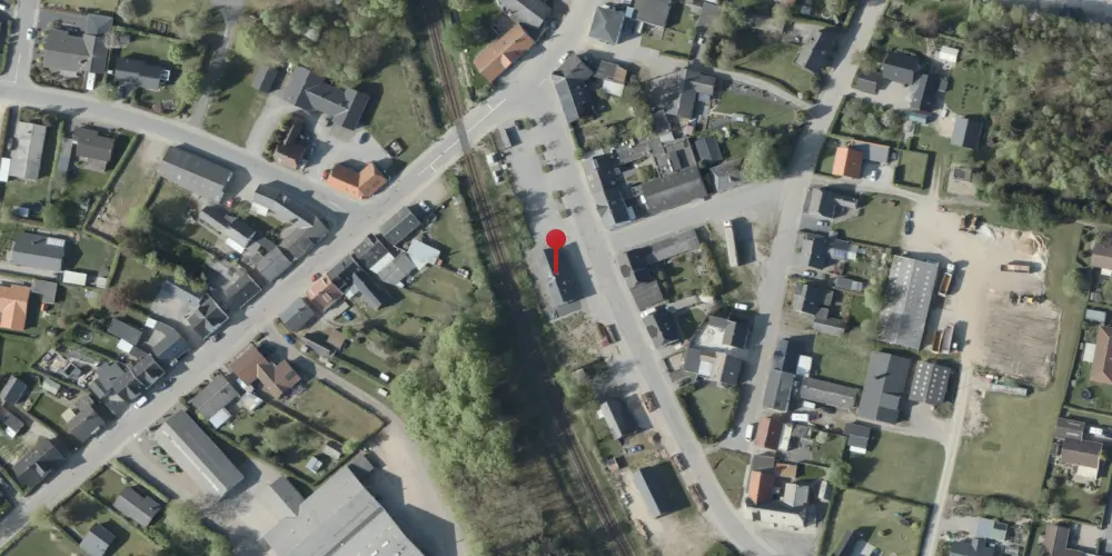 Historisk kort over Farre Station [1906-1914]