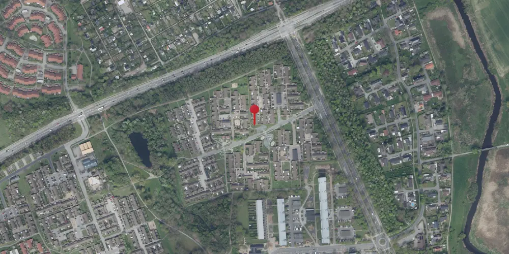 Historisk kort over Biskorup Trinbræt Historisk kort over Biskorup Trinbræt