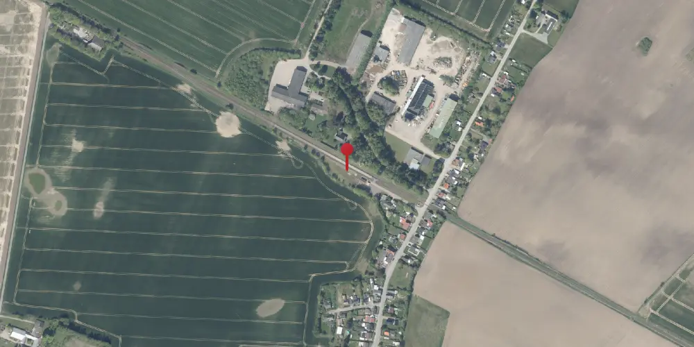 Historisk kort over Grænge Station [1874-1921]