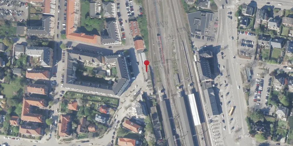 Historisk kort over Hellerup Assistancebilletsalgssted Historisk kort over Hellerup Assistancebilletsalgssted