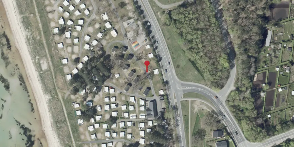 Historisk kort over Vibæk Trinbræt [1901-1964]