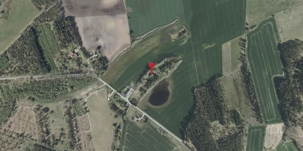 Historisk kort over Gravlev Station [1901-1933]