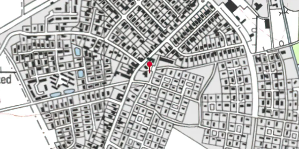 Historisk kort over Bullerup Station Historisk kort over Bullerup Station