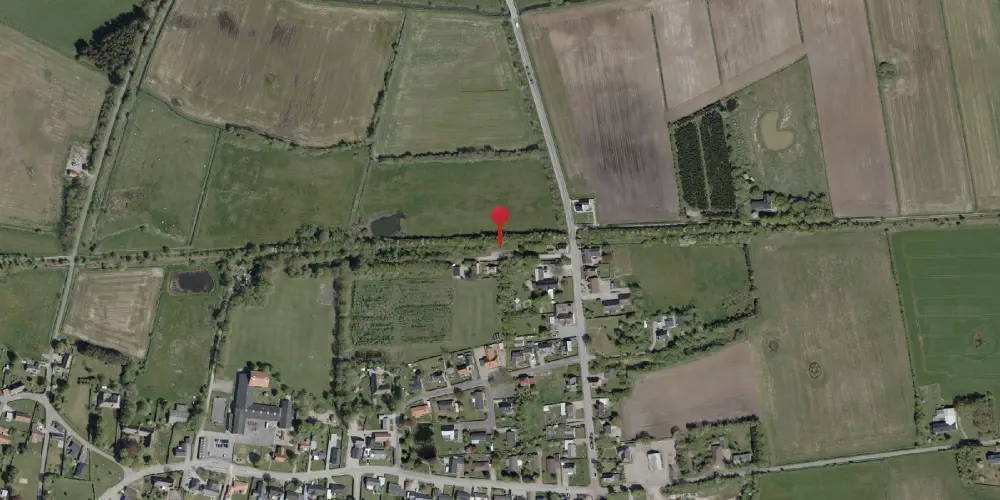 Historisk kort over Jejsing Holdeplads med sidespor [1867-1922]