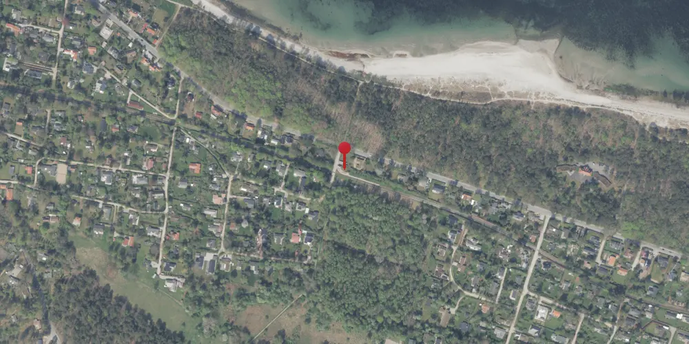 Historisk kort over Kildekrog Trinbræt [1961-1972]