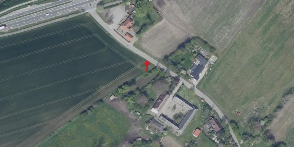 Historisk kort over Vester Kærby Trinbræt Historisk kort over Vester Kærby Trinbræt