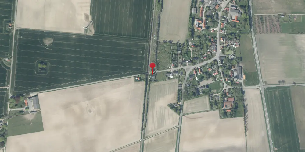 Historisk kort over Marrebæk Billetsalgssted [1901-1954]