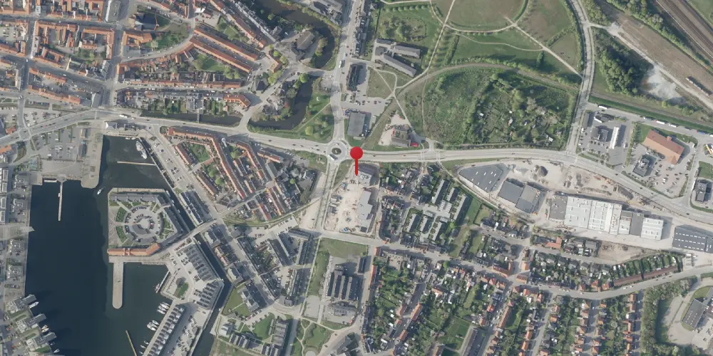 Historisk kort over Gjæstgiver N. C. Husteds Pavillon Billetsalgssted [1871-1871]