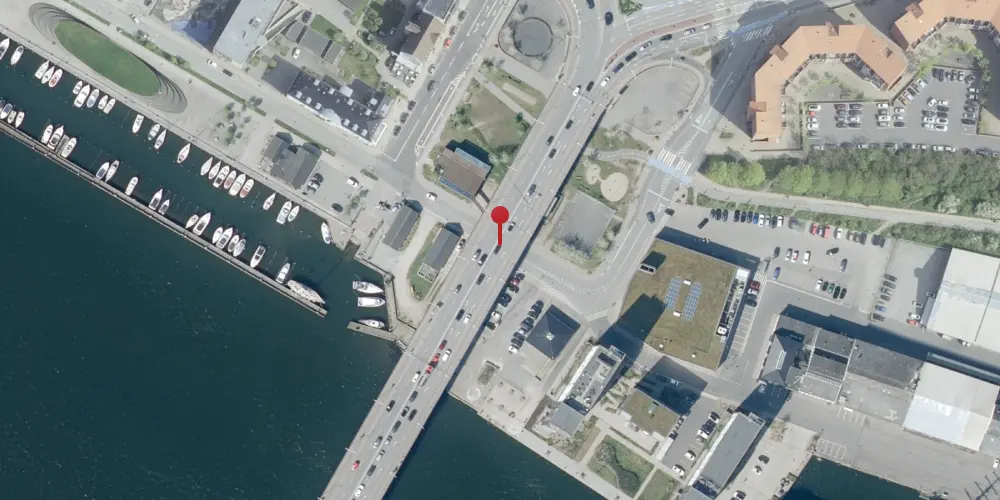 Historisk kort over Brogade (midlertidig) Trinbræt [1897-1899]