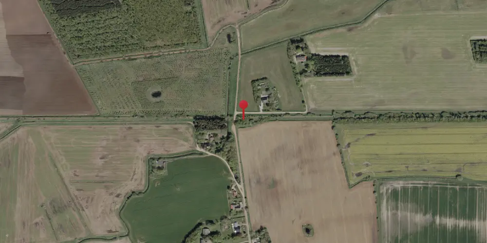 Historisk kort over Rørkær Station uden sidespor [1922-1957]