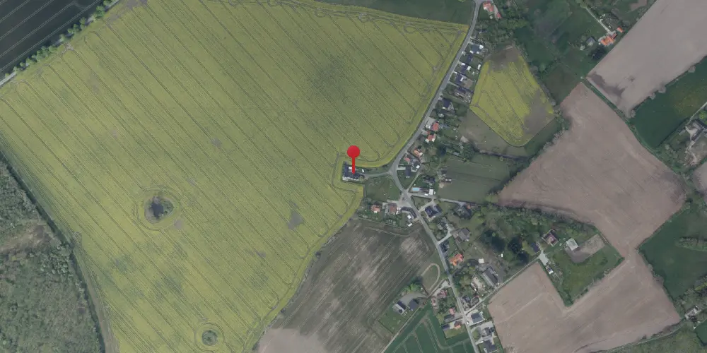 Historisk kort over Kølstrup Station