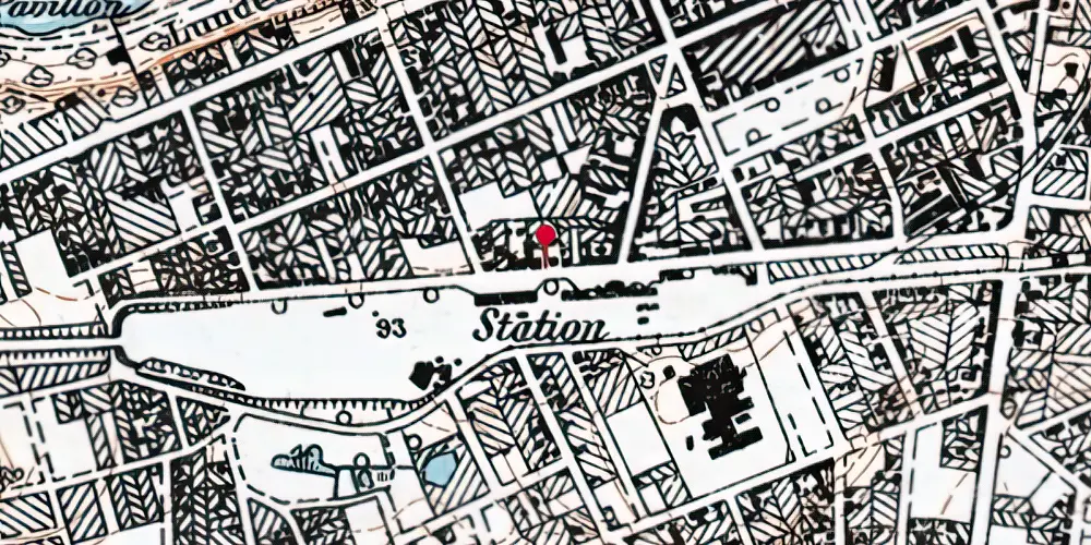 Historisk kort over Silkeborg SKRJ Trinbræt Historisk kort over Silkeborg SKRJ Trinbræt