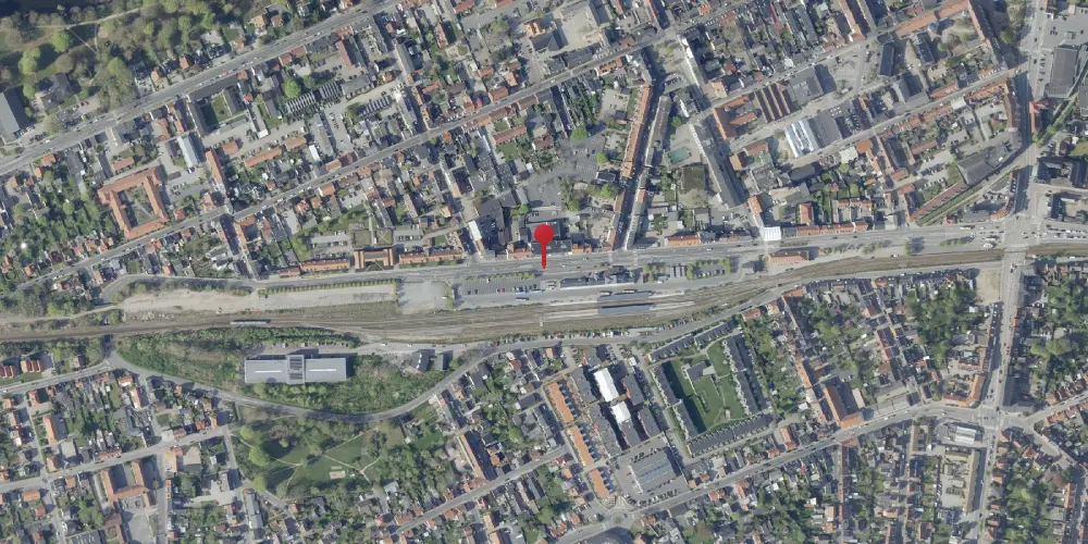 Historisk kort over Silkeborg SKRJ Trinbræt Historisk kort over Silkeborg SKRJ Trinbræt