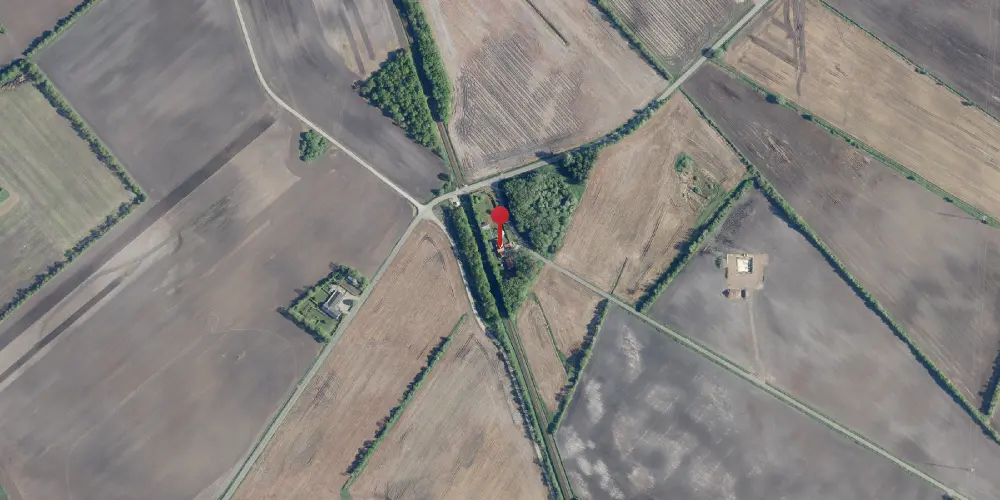 Historisk kort over Skodsbøl Billetsalgssted [1929-1959]